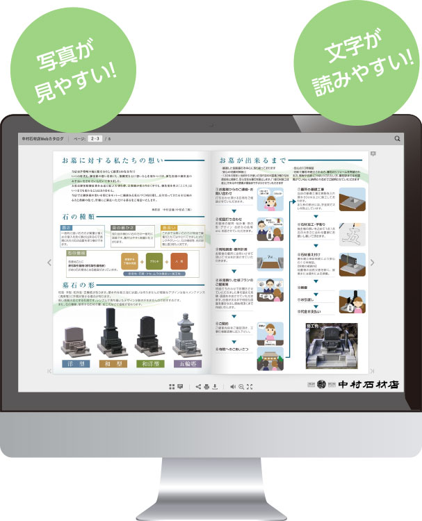 写真が見やすい! 文字が読みやすい!